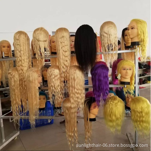 Sunlight Body Wave 13x4 Lace Front Wigs Pre Plucked Virgin brazilian Remy 13x6 Transparent human hair wig